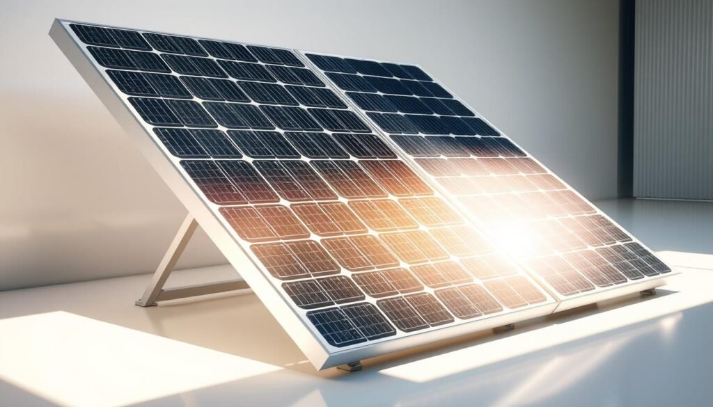 panneau solaire triphasé