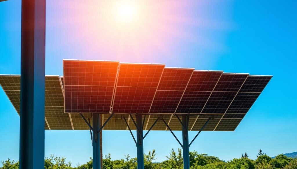 panneaux solaires verticaux